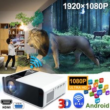 23000Lumens 4K 1080P HD WiFi Bluetooth Mini 5D LED Home Theater Projector Cinema