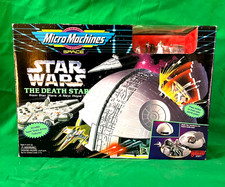 Star Wars Micro Machines The Death Star Playset 65871 Galoob 1993 w/ Figures