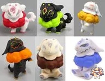 SO-TA Daikyo Collection Fluffy Baby Hakutaku 6er Set