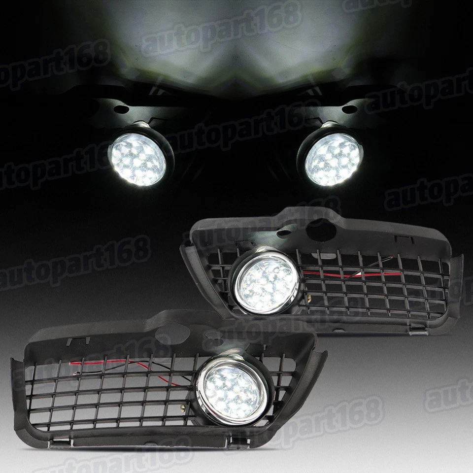 Juego de pares de luces antiniebla LED + parachoques delantero para Volkswagen Golf 3 1993-1997 Foto 2 de 4