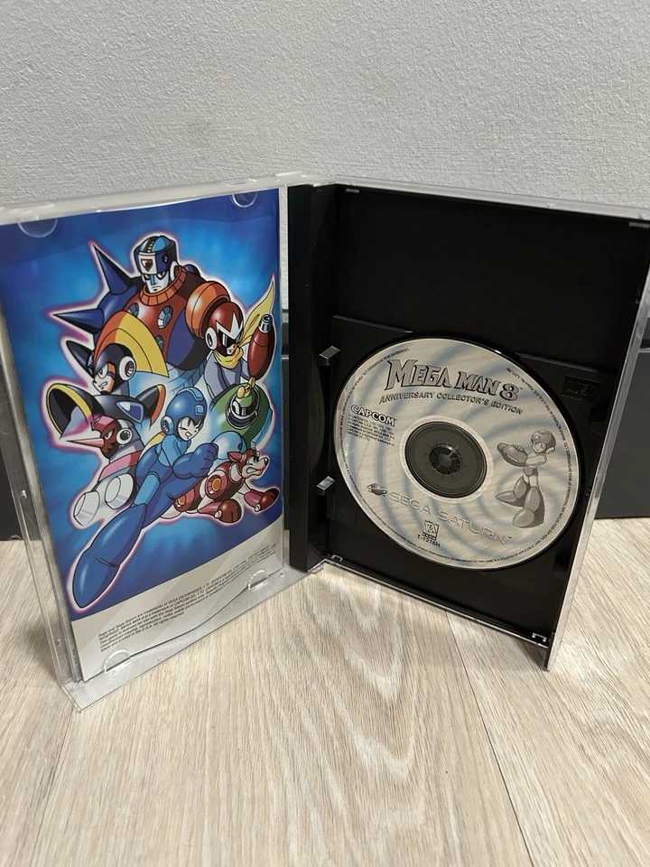 Preowned Sega Saturn MEGA MAN 8 Complete in Box CIB VERY NICE - Image 4 of 4