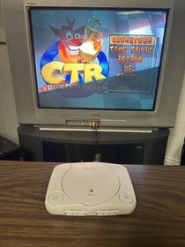 Sony PlayStation PS1 & PS One Console Lot OEM Controllers & Cables *Tested*