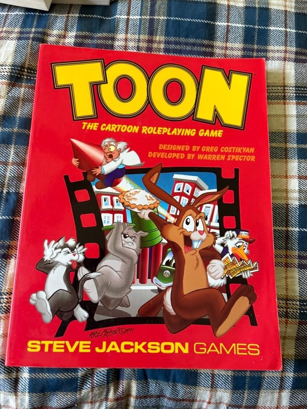 Toon 2nd edition RPG - Used but in good condition