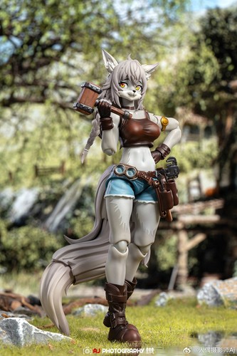 LAD0 Toys Liya Arctic Fox (ver riparatore) Mystic Land 1/12 action figure Regno Unito - Foto 10 di 19