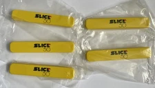NEW-OLD LOT OF FIVE ADV. SLICK 50 LUBE ENGINE FORMULA POCKET KNIFE KNIVES IN PKG