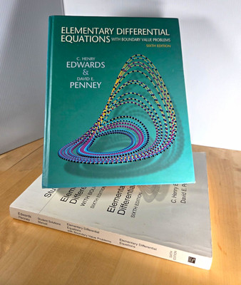 Elementary Differential Equations 6th Ed Edwards Penney & Solutions Manual