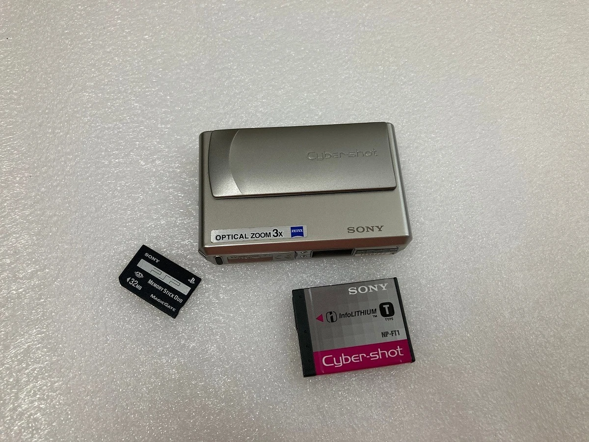 Preços baixos em Sony Cyber-shot DSC-T1 Câmeras Digitais | eBay
