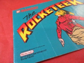 The Rocketeer (Nintendo NES) COMPLETE w/ Box manual game WORKS!