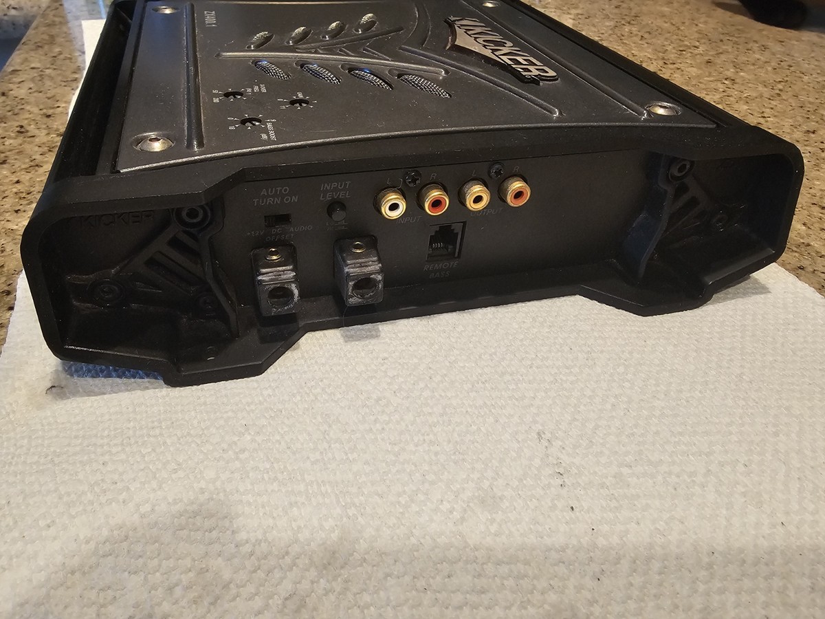 kickerページ Kicker ZX300.1 1-Channel old school great condition. 300
