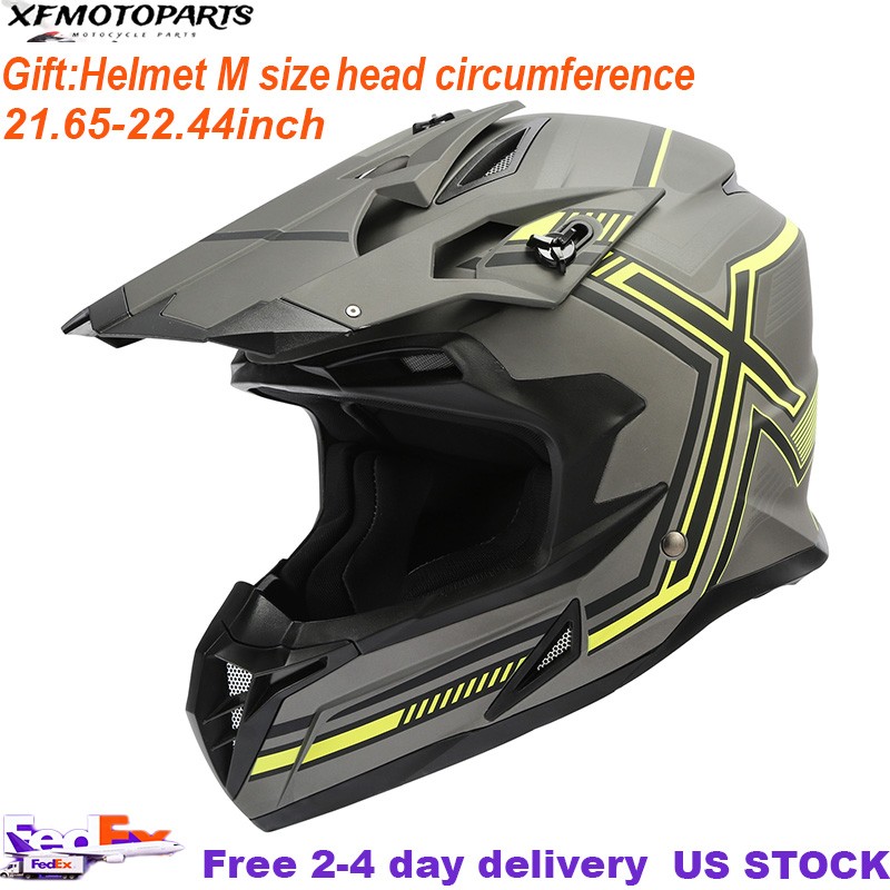 DOT Adult Helmet Off Road Dirt Bike UTV Racing Motocross Hel