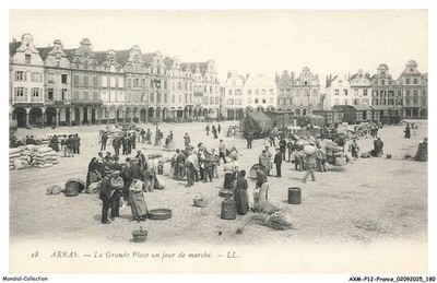 AXMP12-1110-62 - Arras - das Riesen- Platz Ein Jour De Markt