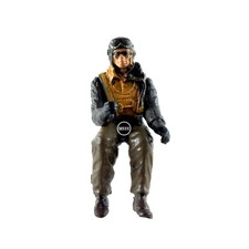 1:32 21st Century Toys Ultimate Soldier WWII Allied Fighter Plane Pilot Figure