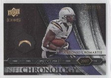 2008 Upper Deck Icons NFL Chronology Silver 308/750 Antonio Cromartie #CHR36 1s8