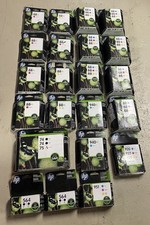 Lot of 22 genuine HP Mixed Printer Ink Cartridges Sealed Original Expired As Is