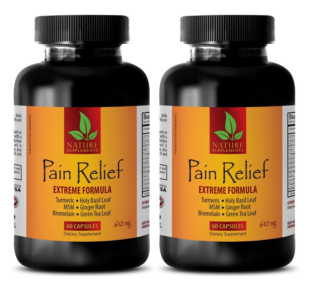 Relief pain - natural - PREMIUM PAIN RELIEF - 610MG - green tea leaf extract - 2