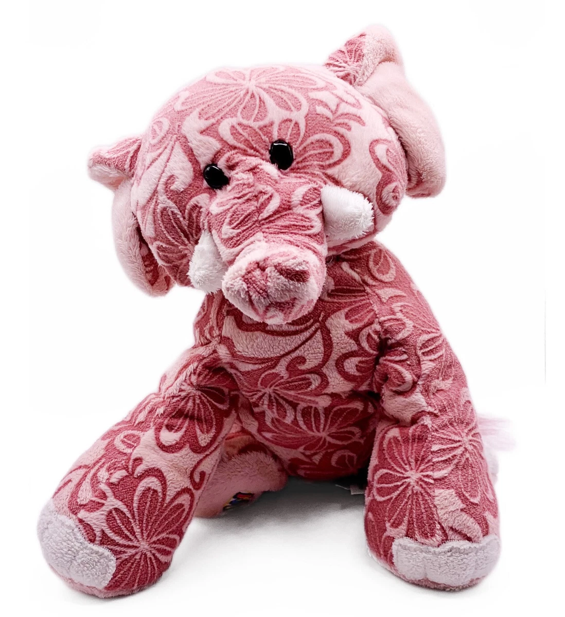 Ganz Webkinz Batik Elephant HM458 Plush Stuffed Animal No Code