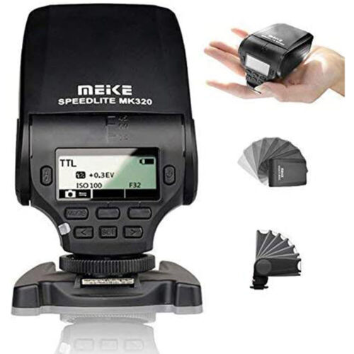 MEIKE MK320 MK-320-S TTL Master HSS Flash Speedlite Speedlight for Sony DSLR - Picture 1 of 8
