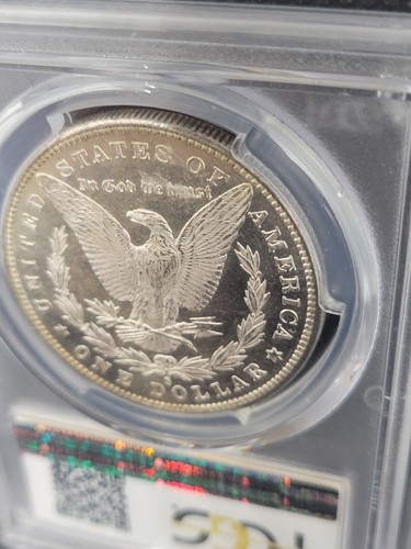 1880 S $1 Morgan Dollar PCGS MS64 DMPL - Picture 10 of 21