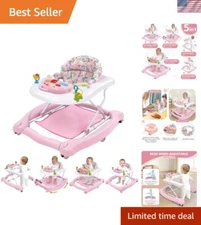 Foldable Baby 5-in-1 Activity Walker - Rocker, Activity Center, Bouncer, Seat...