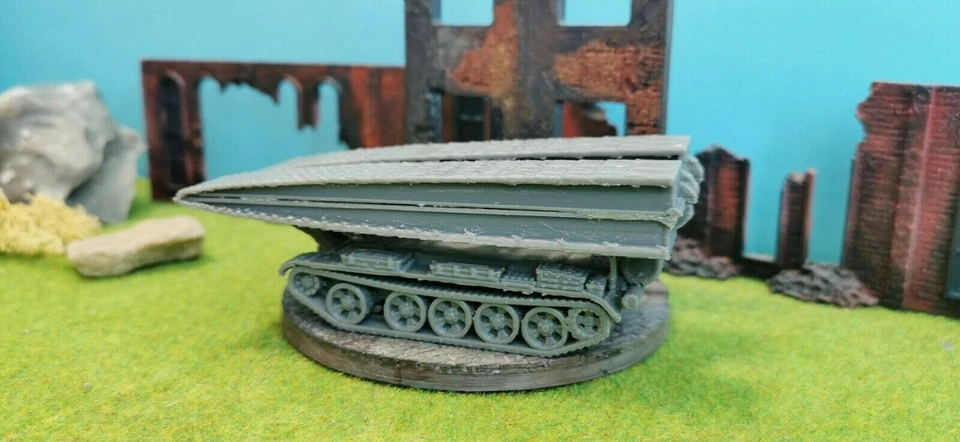 Nva Brückenlegepanzer Blg 60 M2 Il DDR Carro Armato Modello Kit 1:87 1:72 1: - Immagine 4 di 4