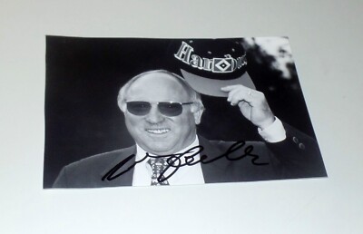Uwe Seeler (+), Original Signed Real Press Photo In 15x20 Cm, Year 1996