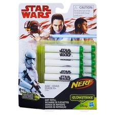 Disney Nerf Star Wars Glowstrike 14 Dart Refill Pack New