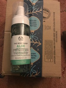 calming foaming wash aloe