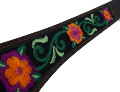 Justin LAS FLORES Taper Leather Belt Size 30 C21123 NWT List  display picture 3