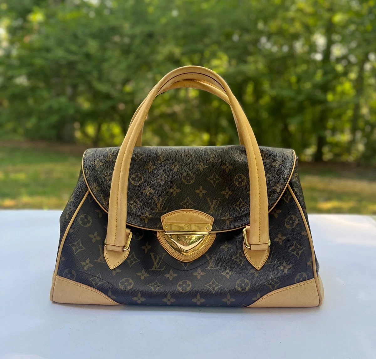 Louis Vuitton Beverly GM Briefcase Monogram Canvas Ebene