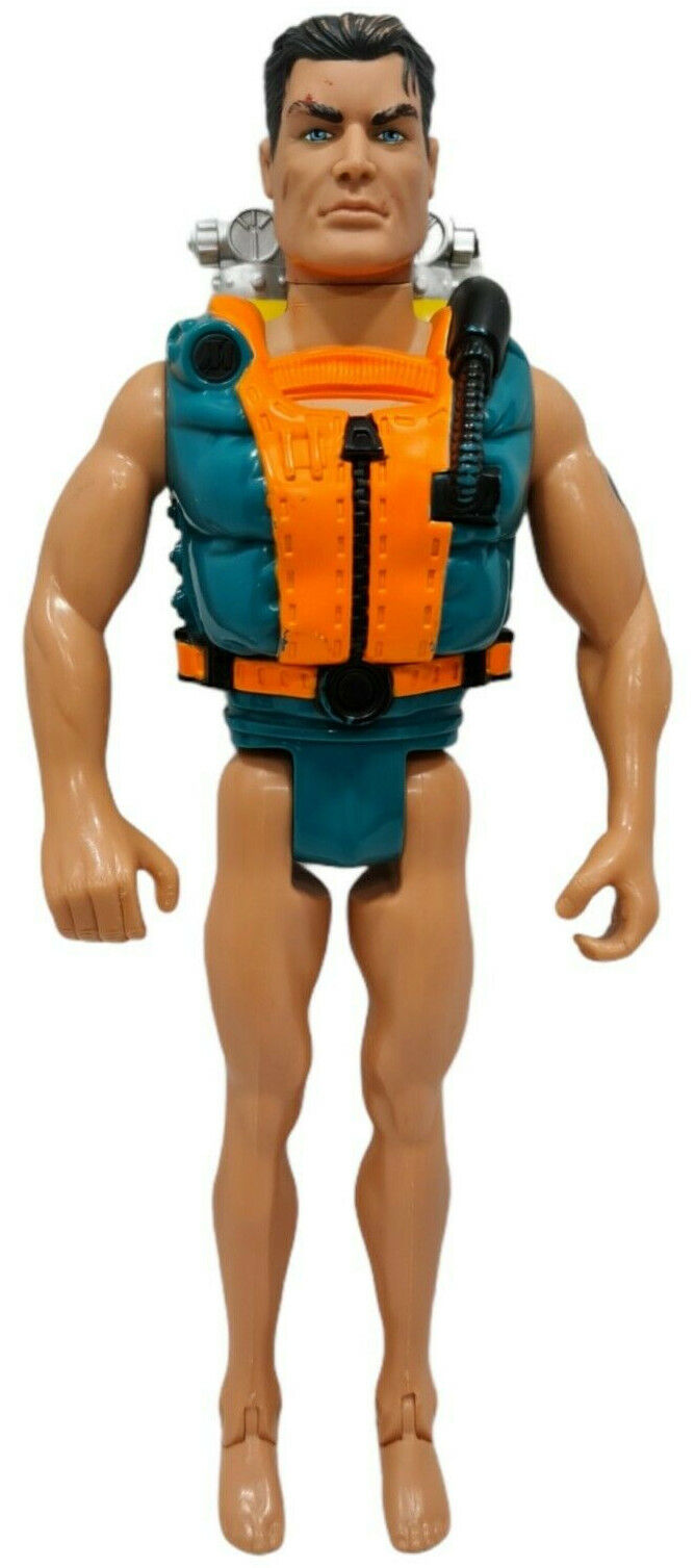 VINTAGE Action Man Scuba Action Doll 1999 Hasbro Movable Parts Collectable  RARE