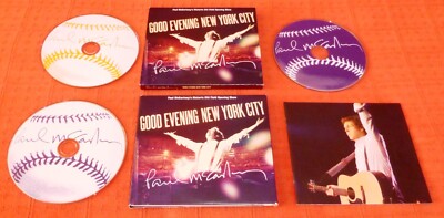 PAUL MCCARTNEY 2XCD/1XDVD IN DIGIPAK/SLIPCASE - GOOD EVENING NEW YORK CITY