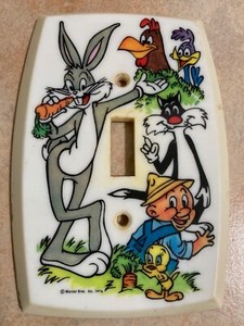 Warner Brothers Cartoon Light Switch Plate