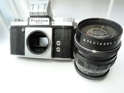 VINTAGE Praktica FX2 Waist Level Viewfinder cameraM42 PENTACON 135