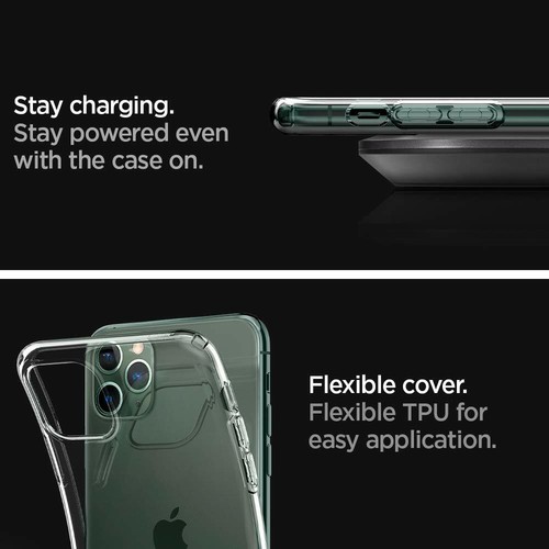 COVER CUSTODIA per PER APPLE IPHONE 11 11 PRO MAX TRASPARENTE MORBIDA SOTTILE - Foto 12 di 29