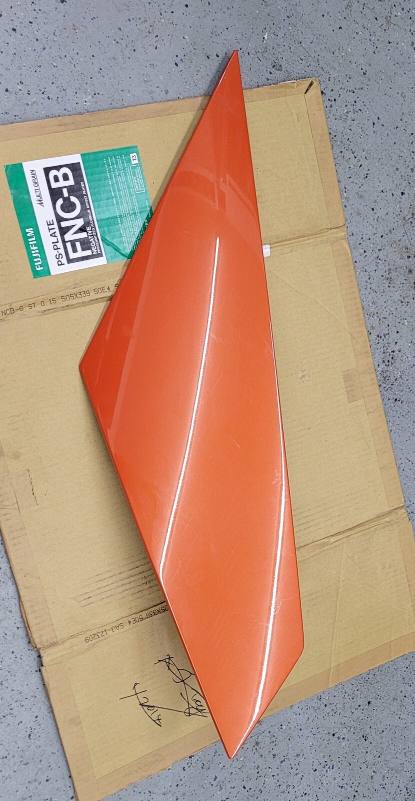 LAMBORGHINI AVENTADOR WING AIR INTAKE ASSEMBLY OEM LH & RH 470119264B 470119263B