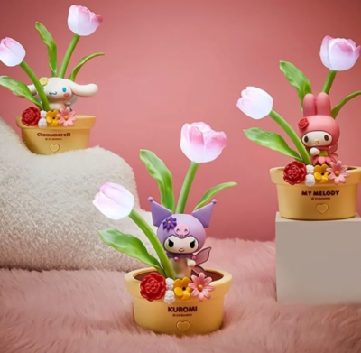 Sanrio Flower Fairy Series Cinnamoroll LED Night Light Kuromi