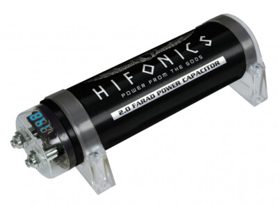 Hifonics HFC2000 2F Farad Powercap Kondensator Stromspeicher Batterie für Endstu