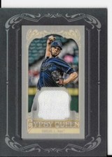 JAMES SHIELDS TAMPA BAY RAYS RARE TOPPS GYPSY QUEEN MINI RELIC CARD