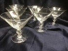 VILCA set of 6 CRYSTAL MARTINI GLASSES made in ITALY COLLEVILCA excellent  — photo 8