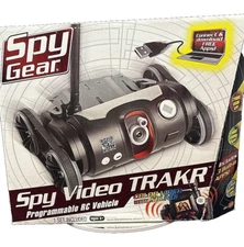 SpyGear Spy Video Trakr Tested working Tech toys RC Spy Kids