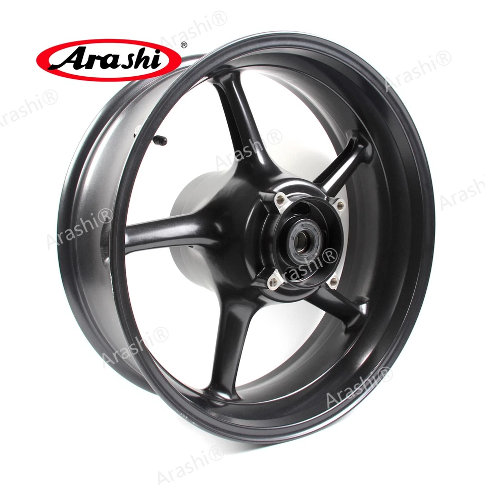 For Triumph Street Triple 675 R 2009-2012 675R BLACK Rear Wheel Rim 17x5.5'' - Image 2 of 4