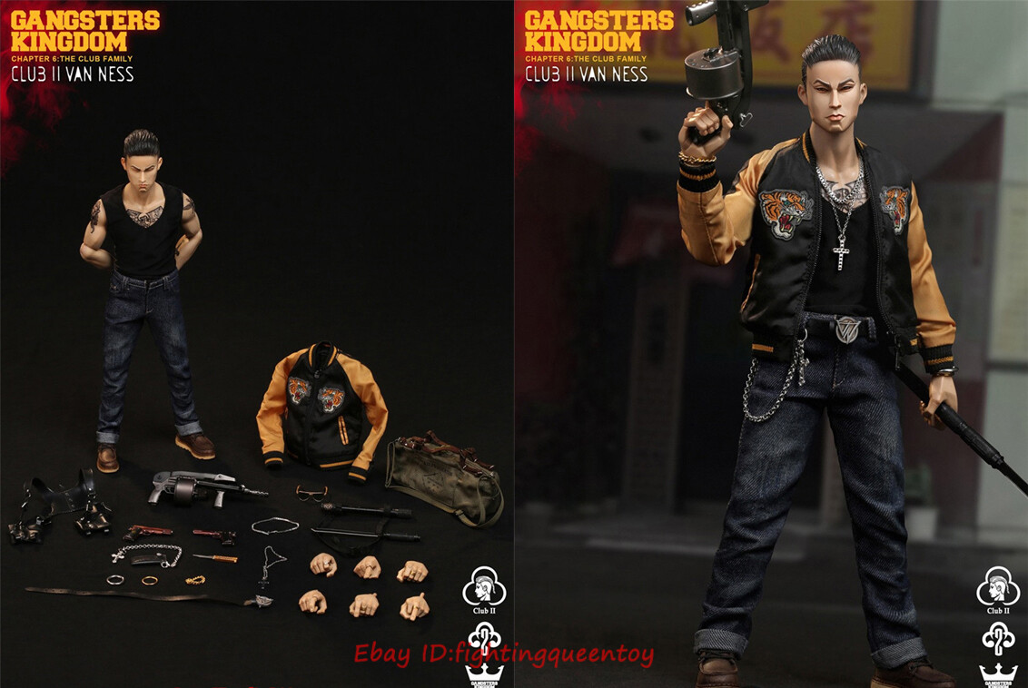 DAM Toys The Gangsters Kingdom - Club 2 Van Ness GK017 1/6 Figure