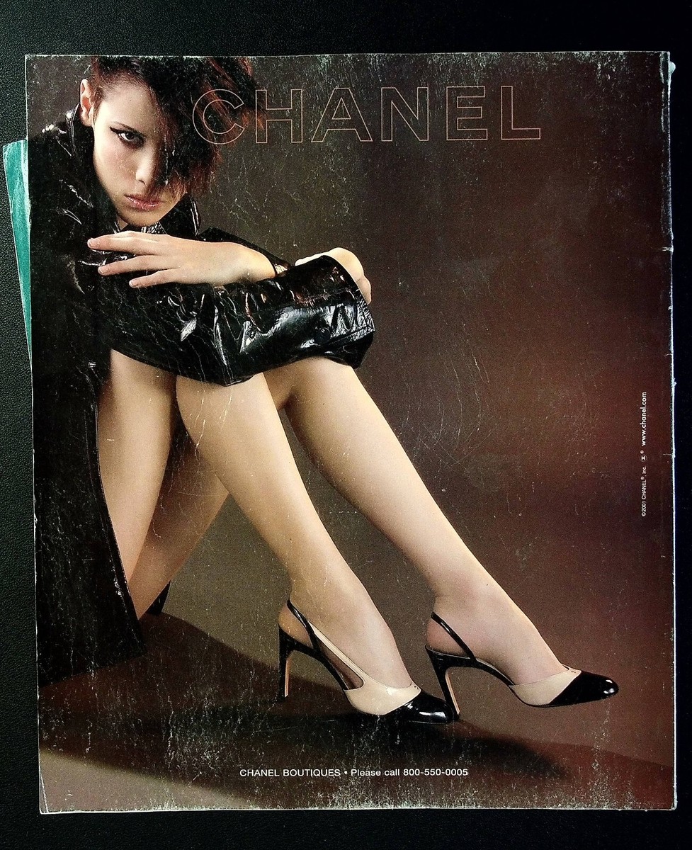 Nylon Fashion Magazine September 2001, Angela Lindvall Cover