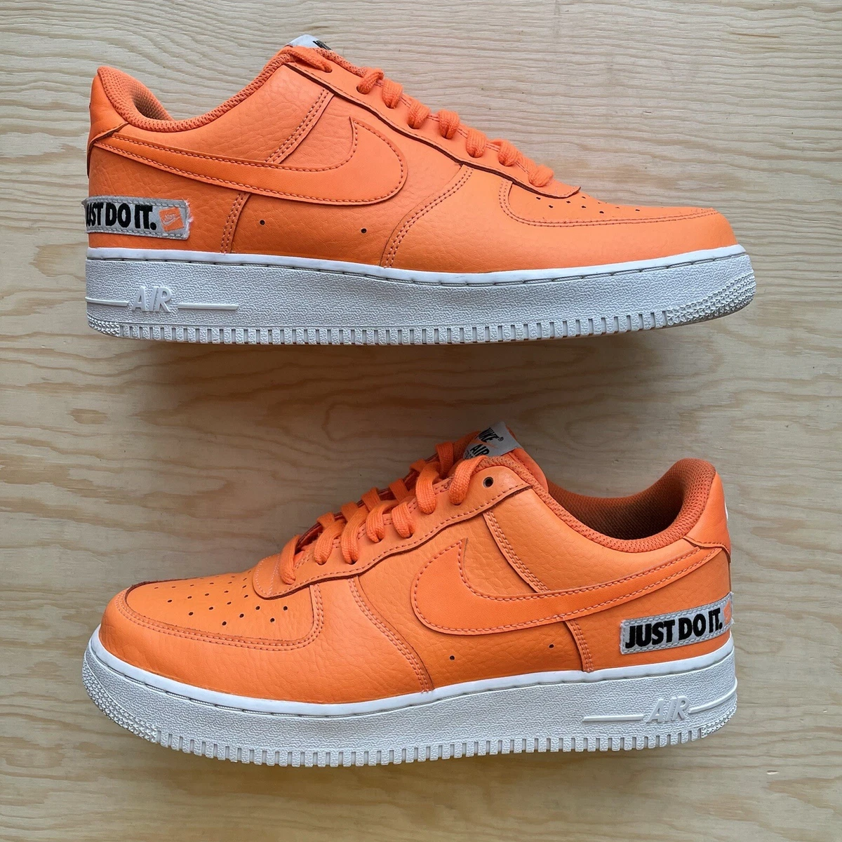 Nike Air Force 1 '07 LV8 Orange Trance Men's Shoes, Size: 9