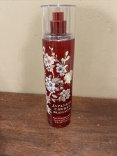 Bath Body Works JAPANESE CHERRY BLOSSOM Fine Fragrance Body Mist Spray 8 Oz