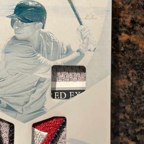 RAFAEL DEVERS 2018 Immaculate Quad Patch Rookie Relic Auto #d 1/1 Red Sox - Picture 5 of 10