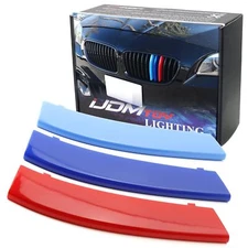 iJDMTOY Exact Fit M-Color Grille Insert Trims Compatible with BMW 2010-2016 F...