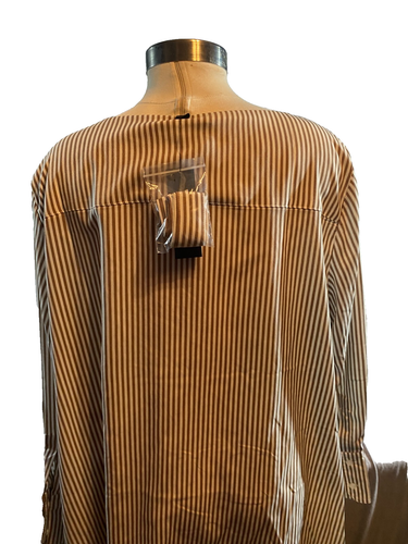 Brooke Shields Timeless Blouse womens 22W Striped Tunic NEW Classic - Picture 11 of 18