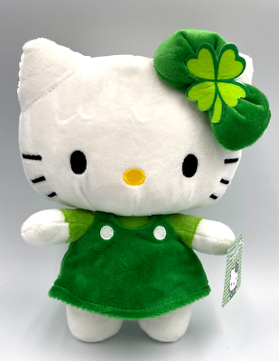 Hello Kitty Plush Toy 9.5 inch St. Patrick's Day Green Dress Sanrio NWT | eBay Hello Kitty Plush Toy 9.5 inch St. Patrick's Day Green Dress Sanrio NWT | eBay