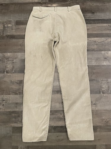 Vintage 80s Levi 559 Corduroy Jeans Pants Cream Beige 36x32 (33x31) SF207 (F374) - Picture 7 of 9